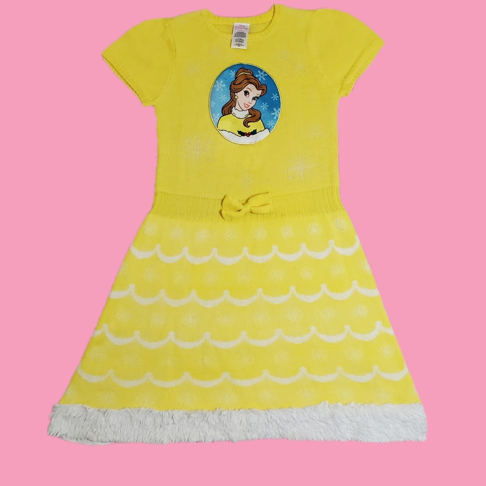 Disney Princess Beauty and the Beast Belle Sweater Dress